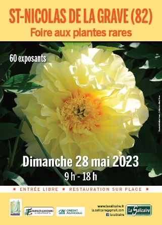 Foire aux plantes mai 2023